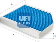 UFI 34.168.00 - Filtre, air de l'habitacle cwaw.fr