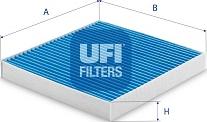 UFI 34.167.00 - Filtre, air de l'habitacle cwaw.fr