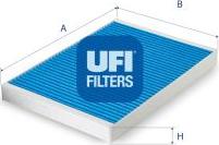 UFI 34.101.00 - Filtre, air de l'habitacle cwaw.fr