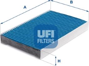 UFI 34.111.00 - Filtre, air de l'habitacle cwaw.fr