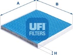 UFI 34.117.00 - Filtre, air de l'habitacle cwaw.fr