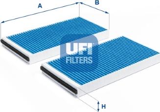 UFI 34.397.00 - Filtre, air de l'habitacle cwaw.fr