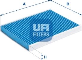 UFI 34.170.00 - Filtre, air de l'habitacle cwaw.fr