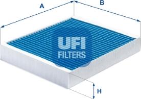 UFI 34.178.00 - Filtre, air de l'habitacle cwaw.fr