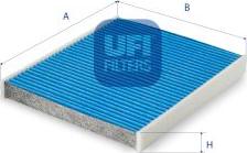 UFI 34.314.00 - Filtre, air de l'habitacle cwaw.fr