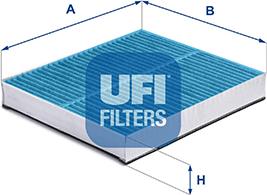 UFI 34.320.00 - Filtre, air de l'habitacle cwaw.fr