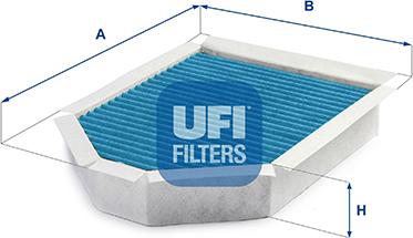 UFI 34.377.00 - Filtre, air de l'habitacle cwaw.fr