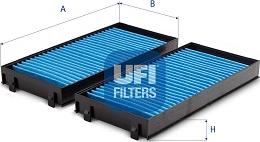 UFI 34.243.00 - Filtre, air de l'habitacle cwaw.fr