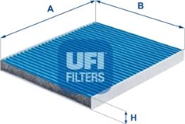 UFI 34.256.00 - Filtre, air de l'habitacle cwaw.fr