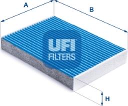 UFI 34.257.00 - Filtre, air de l'habitacle cwaw.fr