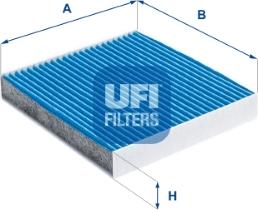 UFI 34.266.00 - Filtre, air de l'habitacle cwaw.fr