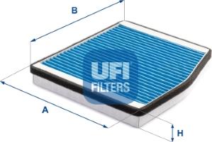 UFI 34.262.00 - Filtre, air de l'habitacle cwaw.fr