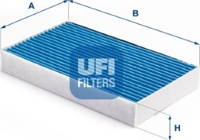 UFI 34.217.00 - Filtre, air de l'habitacle cwaw.fr