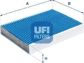 UFI 34.234.00 - Filtre, air de l'habitacle cwaw.fr