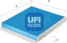 UFI 34.230.00 - Filtre, air de l'habitacle cwaw.fr