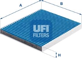 UFI 34.221.00 - Filtre, air de l'habitacle cwaw.fr