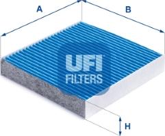 UFI 34.227.00 - Filtre, air de l'habitacle cwaw.fr