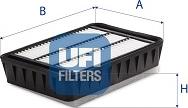 UFI 30.539.00 - Filtre à air cwaw.fr