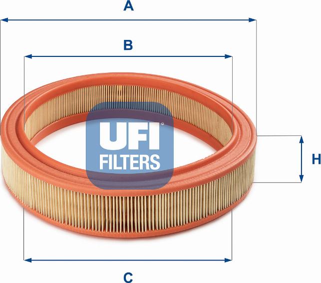 UFI 30.038.01 - Filtre à air cwaw.fr