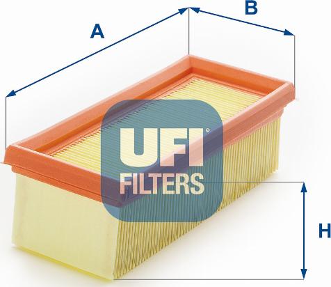 UFI 30.163.00 - Filtre à air cwaw.fr