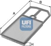 UFI 30.184.00 - Filtre à air cwaw.fr