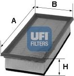 UFI 30.500.00 - Filtre à air cwaw.fr