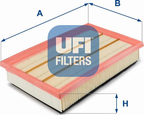 UFI 30.128.00 - Filtre à air cwaw.fr