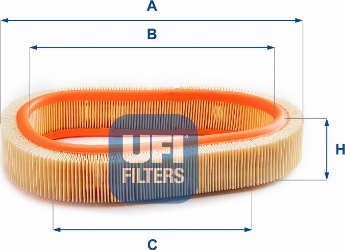 UFI 30.806.00 - Filtre à air cwaw.fr