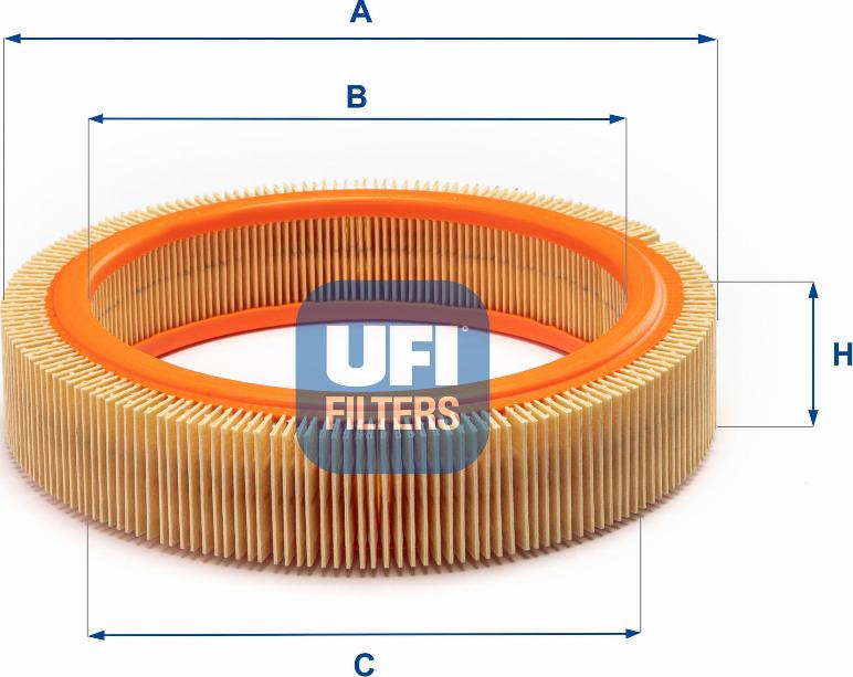 UFI 30.807.00 - Filtre à air cwaw.fr