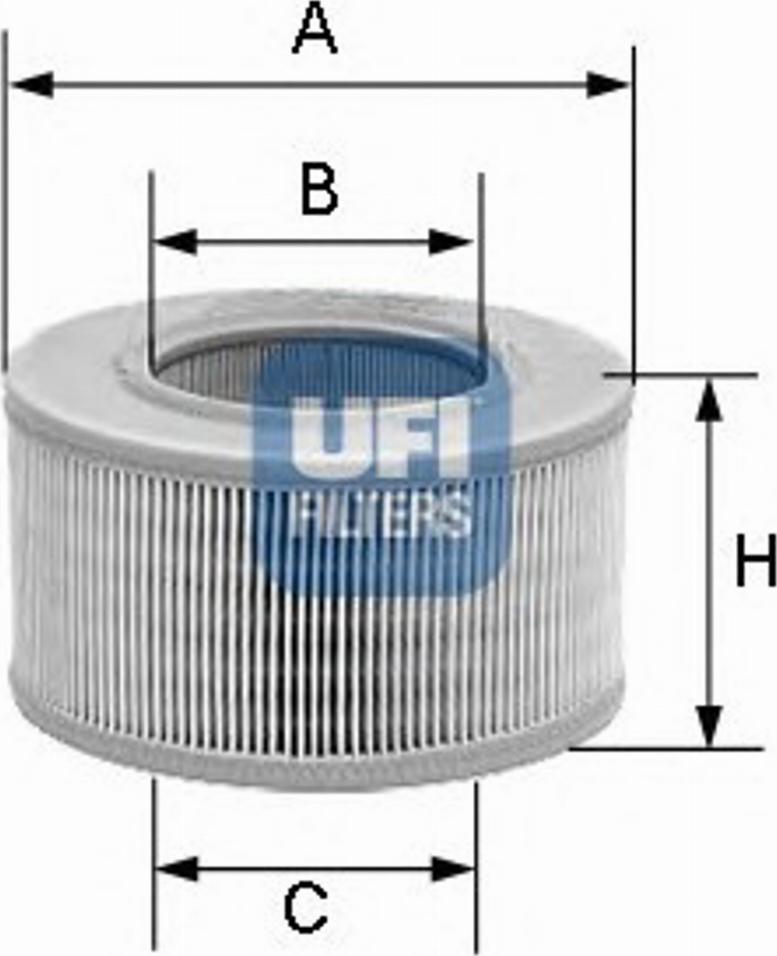 UFI 30.879.01 - Filtre à air cwaw.fr