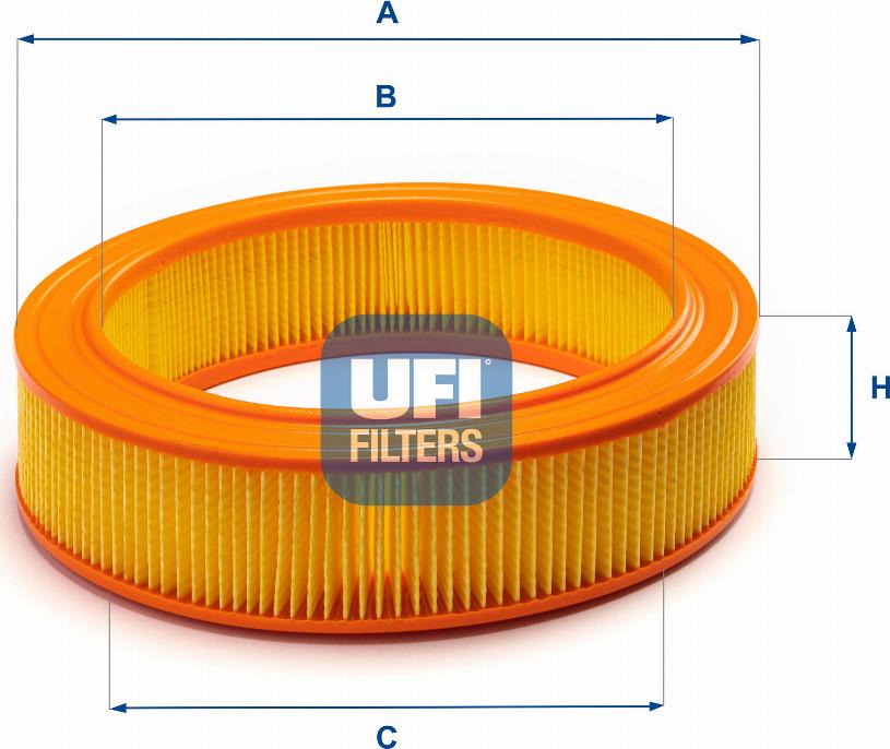 UFI 30.871.00 - Filtre à air cwaw.fr