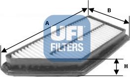 UFI 30.337.00 - Filtre à air cwaw.fr