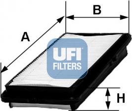 UFI 30.380.00 - Filtre à air cwaw.fr