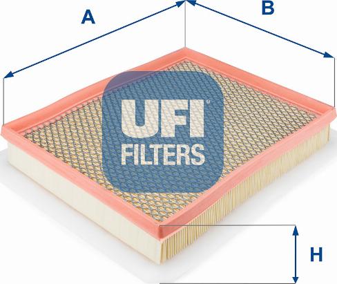 UFI 30.258.00 - Filtre à air cwaw.fr