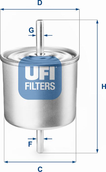 UFI 31.514.00 - Filtre à carburant cwaw.fr