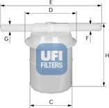 UFI 31.005.00 - Filtre à carburant cwaw.fr