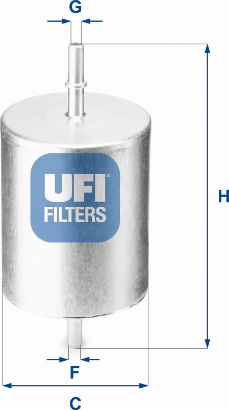 UFI 31.817.00 - Filtre à carburant cwaw.fr