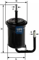 UFI 31.751.00 - Filtre à carburant cwaw.fr