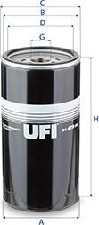 UFI 24.479.00 - Filtre à carburant cwaw.fr