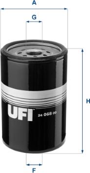 UFI 24.068.00 - Filtre à carburant cwaw.fr