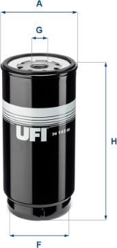 UFI 24.142.00 - Filtre à carburant cwaw.fr