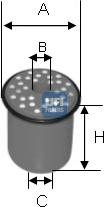 UFI 24.389.00 - Filtre à carburant cwaw.fr