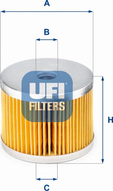 UFI 26.652.00 - Filtre à carburant cwaw.fr