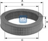 UFI 27.582.00 - Filtre à air cwaw.fr