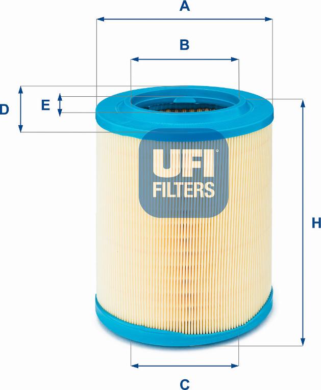 UFI 27.606.00 - Filtre à air cwaw.fr