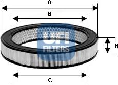 UFI 30.978.01 - Filtre à air cwaw.fr