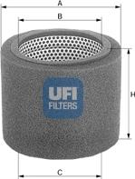 UFI 27.065.00 - Filtre à air cwaw.fr