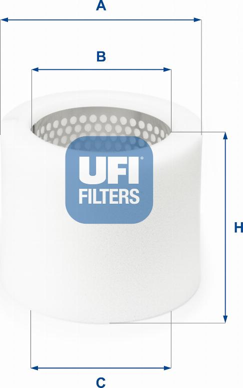 UFI 27.061.00 - Filtre à air cwaw.fr