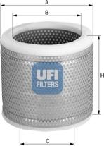 UFI 27.062.00 - Filtre à air cwaw.fr