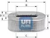 UFI 27.705.00 - Filtre à air cwaw.fr